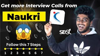 7 Hidden Tricks of Naukri😱 As an HR Sharing my experience  naukri tips and tricks tamil🔥 HR Navin [upl. by Rozelle296]