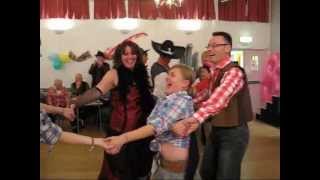 50th80th Birthday Barn Dance  Winterbourne Gloucestershire  JIg Mad Wolf Ceilidh Band [upl. by Macrae]