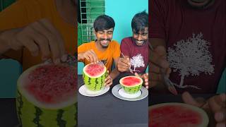 One of the twin brother cheated on the elder brothers with watermelon 😂🤣 shorts funny [upl. by Radley]