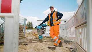 Ausbildung zum Tiefbaufacharbeiter mwd Fachrichtung Straßenbau  Kanalbau  Rohrleitungsbau [upl. by Brozak]