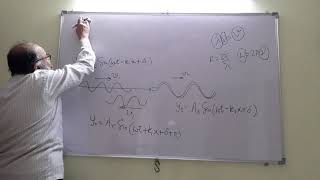 57 Relation between Amplitudes of Incident Reflected and Transmitted Waves in a String [upl. by Humfried]