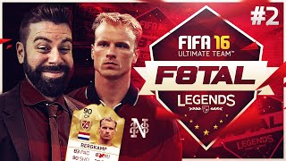 HOW IS A SILVER INFORM SO GOOD  F8TAL 2  FIFA 16 Ultimate Team LEGEND BERGKAMP [upl. by Noslien551]