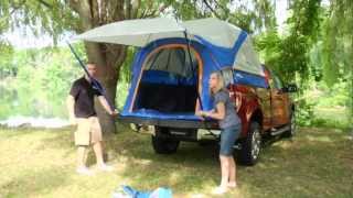 Truck Tent Set up Sportz 57 Series by Napier [upl. by Kenrick]