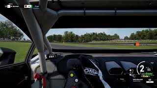 ACC Onboard Lap Lamborghini Huracan ST EVO 2 at Oulton Park 2021 BoP [upl. by Sirod]