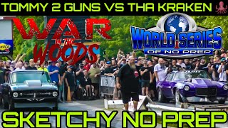 STREET RACING CHANNEL FALCON TOMMY TAKES ON THA KRAKEN FROM THE DREAM TEAM AT WAR IN THE WOODS‼️ [upl. by Candi254]