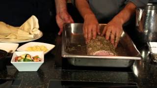 How to Make Boneless Seasoned Pork Loin Filet in the Oven  World Recipes [upl. by Ahsilem]