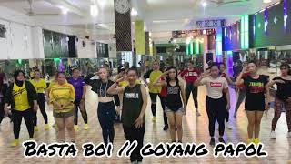 BASTA BOI  GOYANG PAPOL  ZUMBA  TIKTOK VIRAL [upl. by Dowd540]