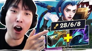 This is the PERFECT 1v9 Lethality Jinx Game [upl. by Asyen807]