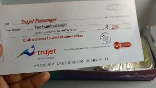 Trujet flight meal [upl. by Psyche]