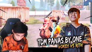 VOKEY VS RITH  TDM PANAS BY ONE [upl. by Hnad721]