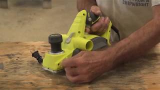 How to tune up your electric planer for best results [upl. by Ardnwahs]