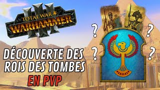 Découverte des Rois des TOMBES en PvP  Ma faction PREF  Total War Warhammer 3 [upl. by Hayalat]