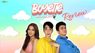 Boyette Not A Girl Yet Zaijan Jaranilla Maris Racal Inigo Pascual  FULL MOVIE REVIEW [upl. by Gainer793]