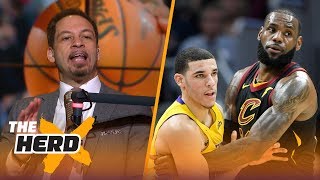 Chris Broussard compares Lonzo Ball to LeBron James Talks OKC Thunders Westbrook  THE HERD [upl. by Bach]