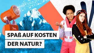 Ist Skifahren wirklich umweltschädlich  Quarks [upl. by Assej]