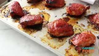 Sticky OrangeGlazed Chicken Thighs  Everyday Food with Sarah Carey [upl. by Dayiz]