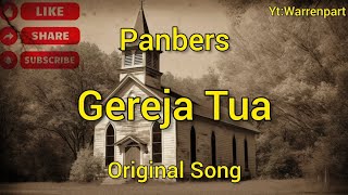 Gereja Tua  Panbers Original  Lyric Lagu Jadul Indonesia Enak Di Dengar [upl. by Dora]