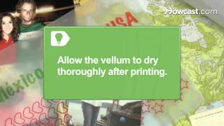 How to Use Vellum with Scrapbooking [upl. by Wildee]