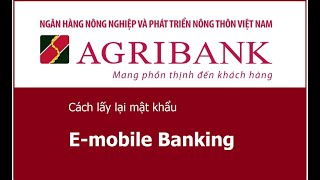 Sáng VbaHướng dẫn lấy lại mật khẩu app Agribank Emobile Banking đã quênTại nhà [upl. by Doone]