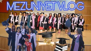 O ŞİMDİ MEZUN  MEZUNİYET VLOG  ÖLDÜK [upl. by Nodnorb511]