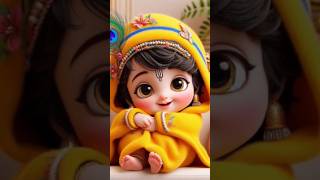 Mere choto se krishna🙏🙏🥰krishna radhakrishna music cute trending love shortvideo ytshortsyt [upl. by Weide820]