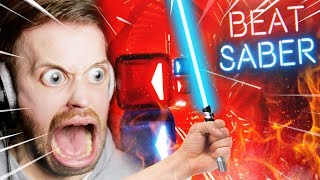 BEAT SABER but i beat my saber too hard [upl. by Cirilla]