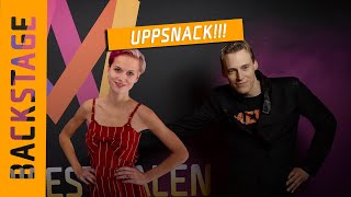 Uppsnack backstage inför finalen [upl. by Lough233]