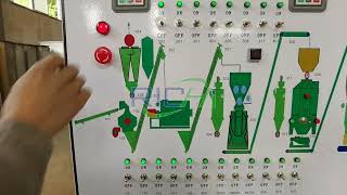 Testing Of Straw Pelleting Plant [upl. by Stillmann]