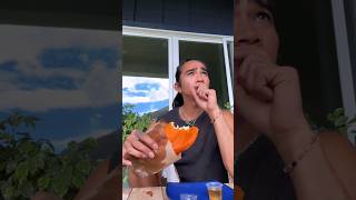 BretmanRock eating empanada 🤤 [upl. by Heffron295]