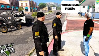 ROTA CHEGA JUNTO NA ZONA SUL LADRÃO NA MÃO  GTA RP [upl. by Einreb427]