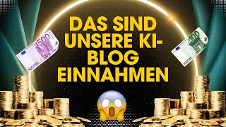 10 Monate Blogging amp Rekordzahlen So viel bringt mein KIBlog an Traffic und Einnahmen 📈 [upl. by Ecinaej]