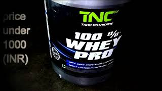 tara nutricare 100  whey pro supplement honest review [upl. by Juback]