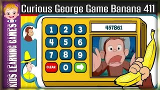 curious george games banana 411  curious george  banana 411 curious george games [upl. by Ashbey]