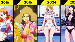 A Frame Of Nami and Robin From Every Year In One Piece [upl. by Eirolam]