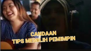 Cara memilih pemimpin ala candaan warung kopi REACTION VIDEO [upl. by Ahsauqram]