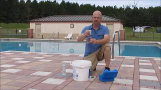 How to do a Swimming Pool Water Test [upl. by Puto]