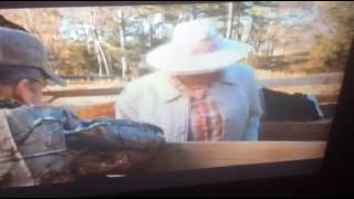 A Madea Christmas Madea falls in bull funny scene [upl. by Dett885]