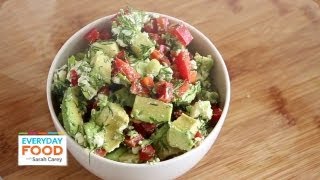 Avocado Dips  Everyday Food with Sarah Carey [upl. by Ennalyrehc]