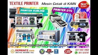 Mesin Textile Printer Kain Sublim MIMAKI TS300P 1800 [upl. by Esille]