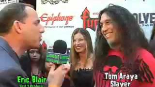 SLAYERs Tom Araya talks to Eric Blair  The Revolver Golden God Awards [upl. by Coates228]