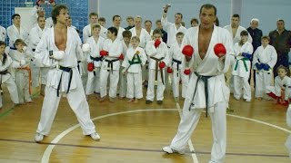 Christophe Pinna  kumite training part2 [upl. by Katzen144]