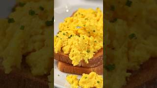 Creamy Scrambled Eggs Recipe [upl. by Nauqan]