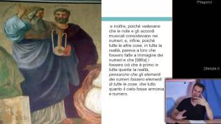 Storia della Filosofia Antica  Pitagorici  7di55  YouTube  29elodeit [upl. by Hanid189]