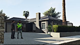 Delivering The Benz To A High End LA Suburb House Lets Go to Work GTA 5 Mods 4K [upl. by Faustine]