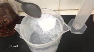 How to make Insecticidal Soap with OHN [upl. by Aisetra18]