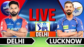 IPL 2024 Live DC vs LSG Match 64  IPL Live Score amp Commentary  Delhi vs Lucknow Live Match [upl. by Yromem]