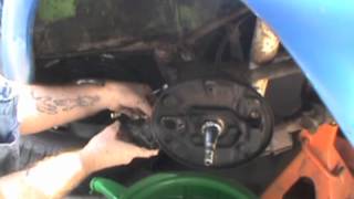 VW Beetle Front Brakespart 2mov [upl. by Lila677]