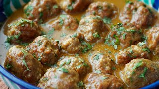 Albóndigas al curry ¡Una salsa llena de sabor [upl. by Cutty451]