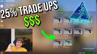 25 CSGO Trade Ups for the CONTROL COLLECTION [upl. by Werdna]