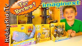 Imaginext Pirate Ship and Whale Toy Review [upl. by Ezana832]